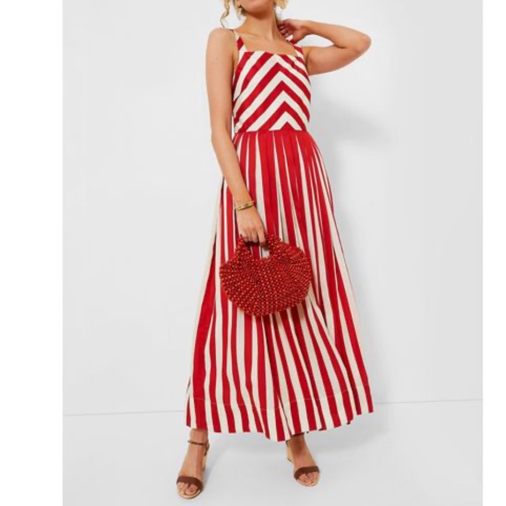 NEW Tuckernuck  Rouge Striped Laina dress size XXXL